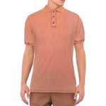 Alpha Studio Pink Cotton Polo Shirt