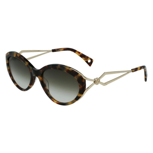 Lanvin Brown Acetate Sunglasses LALNV618S213AC