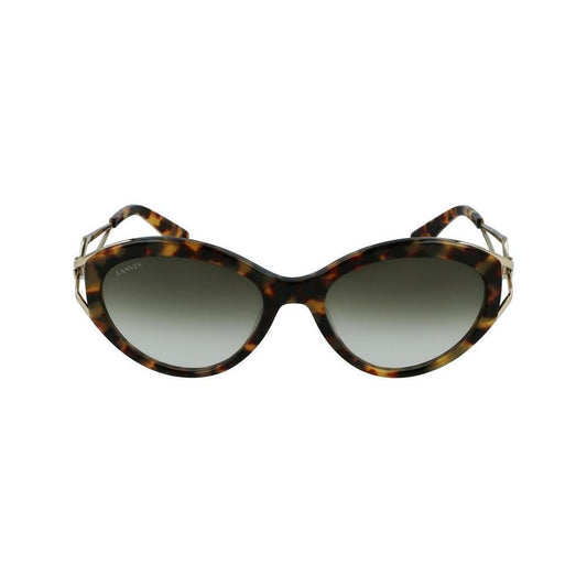 Lanvin Brown Acetate Sunglasses LALNV618S213AC