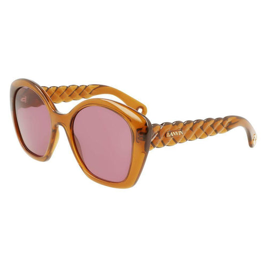 Lanvin Brown Bio Injected Sunglasses LALNV628S208AC