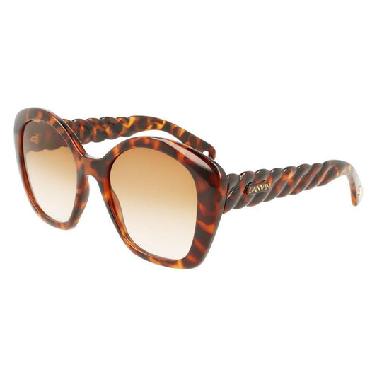 Lanvin Brown Bio Injected Sunglasses LALNV628S214AC