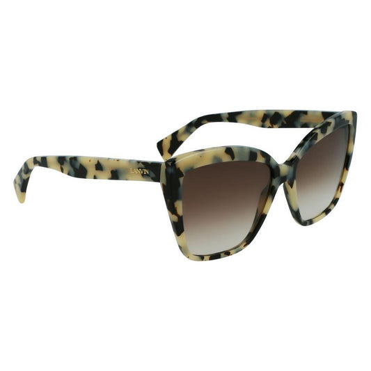Lanvin Gray Acetate Sunglasses LALNV617S272AC