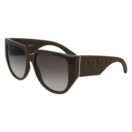 Ferragamo Green Bio Injected Sunglasses FESF1088SE324AC