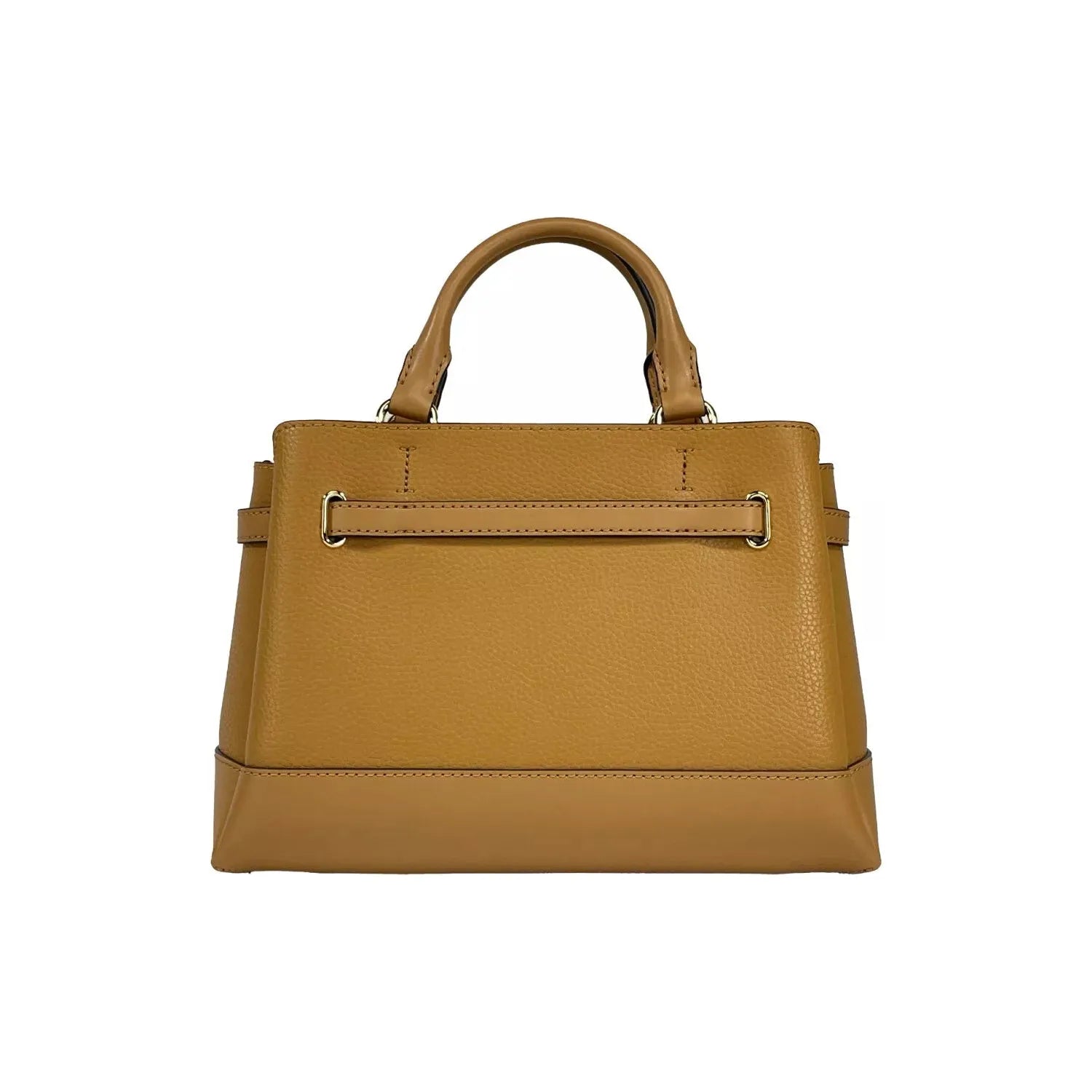 Front view with bag zipped and handles upright.