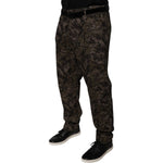 Dolce & Gabbana Multicolor Camouflage Men Dress Pants PAN75774-54