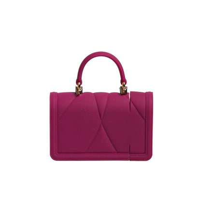 Dolce & Gabbana Pink Silicone Devotion Heart Cover Hand Bag Airpod Case