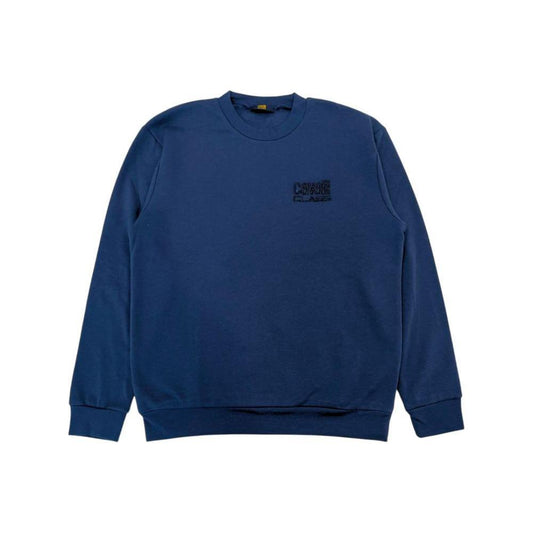 Cavalli Class Blue Polyester Men Sweater