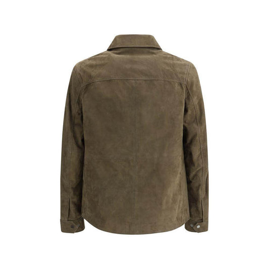 Belstaff Suede leather Jacket BE-105447AMYOV-M