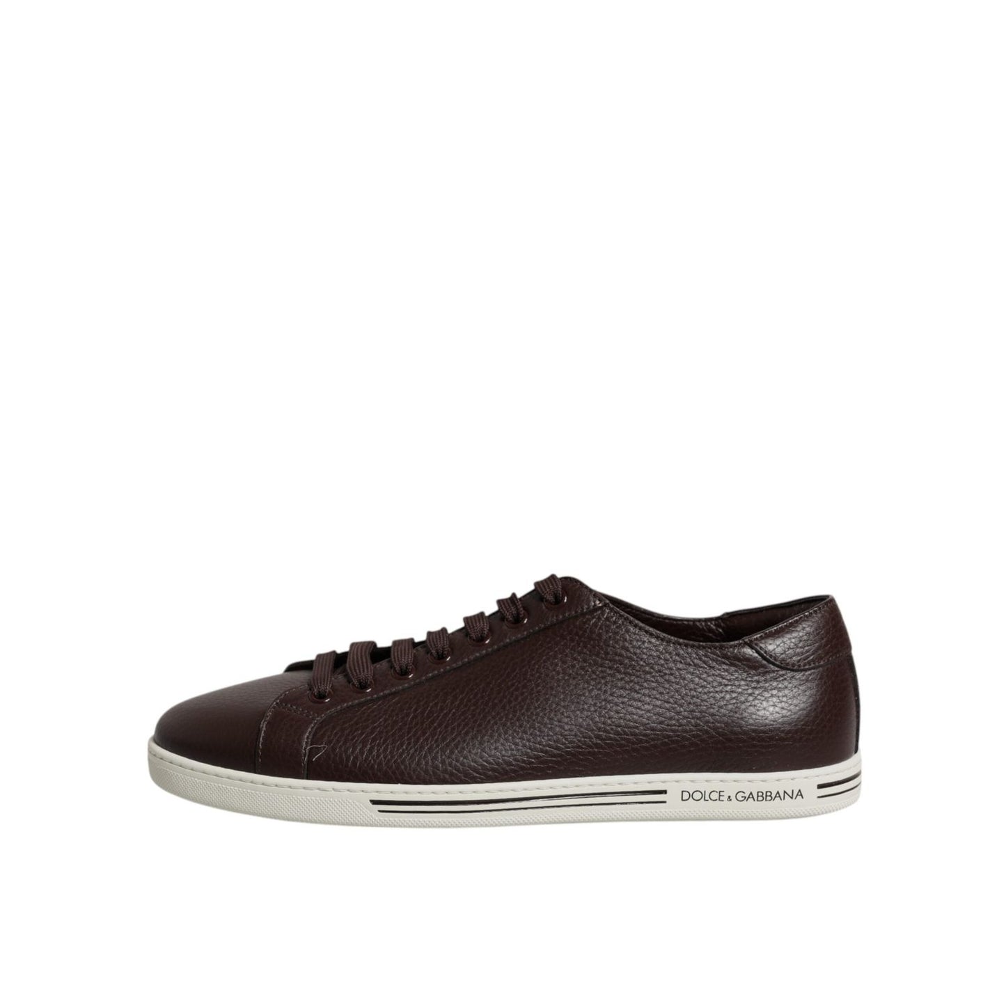 Dolce & Gabbana Brown Low Top Men Saint Tropez Sneakers Shoes MV6798#2-41