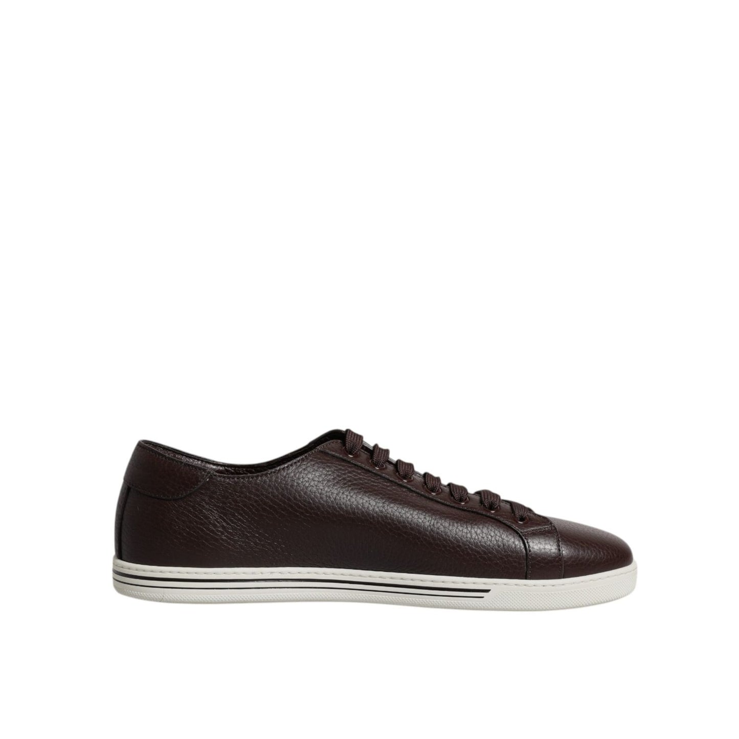 Dolce & Gabbana Brown Low Top Men Saint Tropez Sneakers Shoes MV6798#2-41