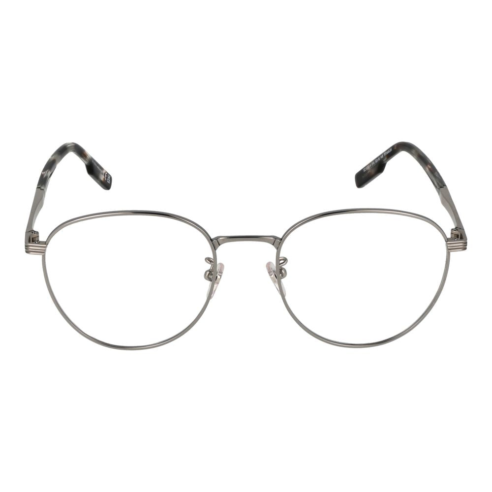 Ermenegildo Zegna Gray Men Glasses Frame