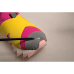 Dolce & Gabbana Multicolor Neoprene Elastic Ibiza Sneakers Shoes LA12321-37.5