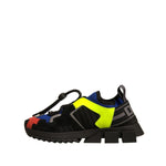 Dolce & Gabbana Multicolor Low Top Sorrento Sneakers Shoes LA12428-37