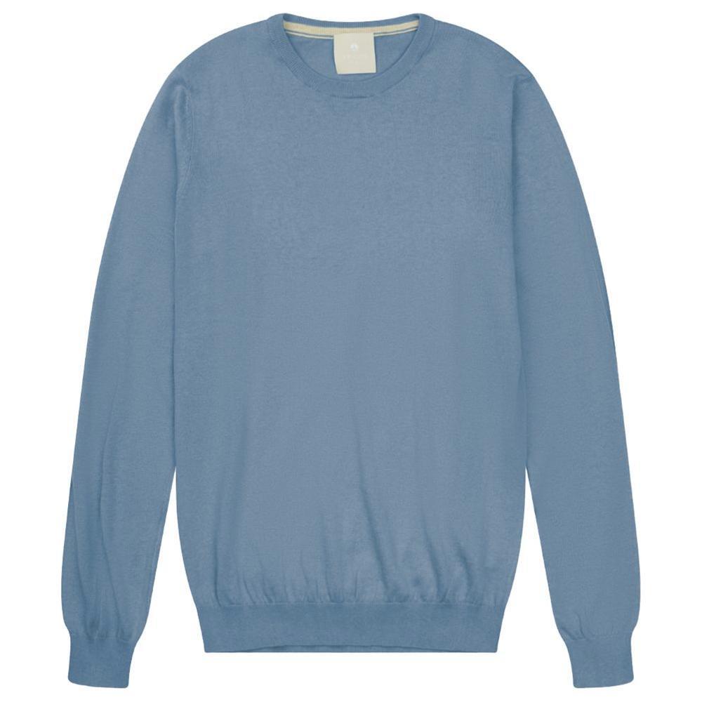 AT.P.CO Light Blue Cotton Men Sweater