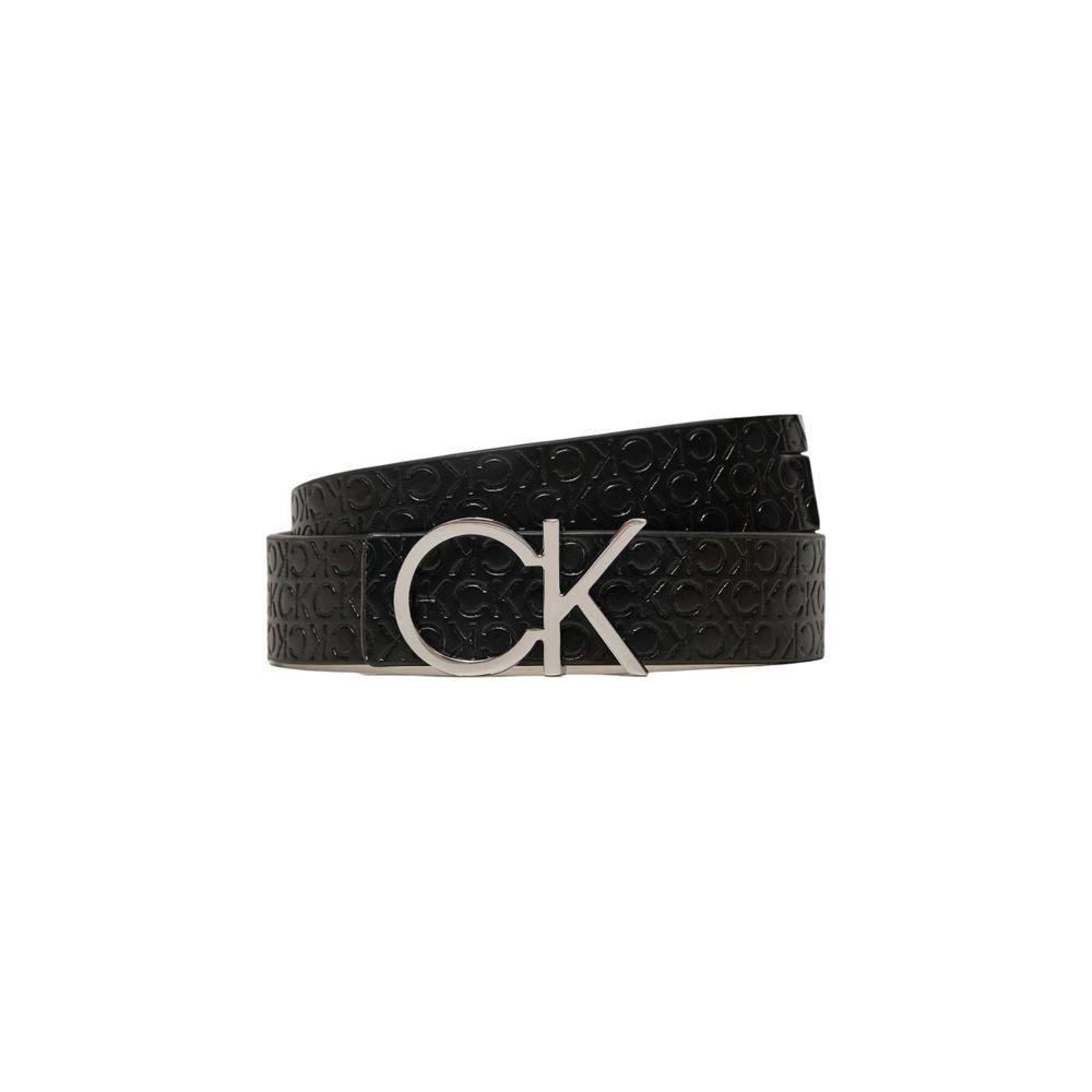 Calvin Klein Black Leather Belt CA-16493102907-75 CM / 30 INCHES