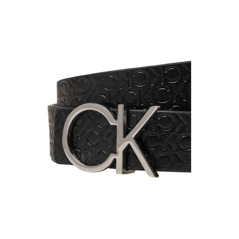 Calvin Klein Black Leather Belt CA-16493102907-75 CM / 30 INCHES