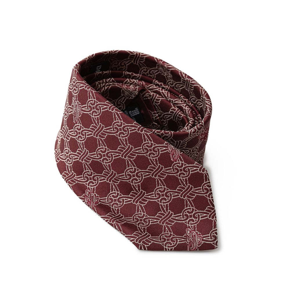 Emporio Armani Red Silk Ty