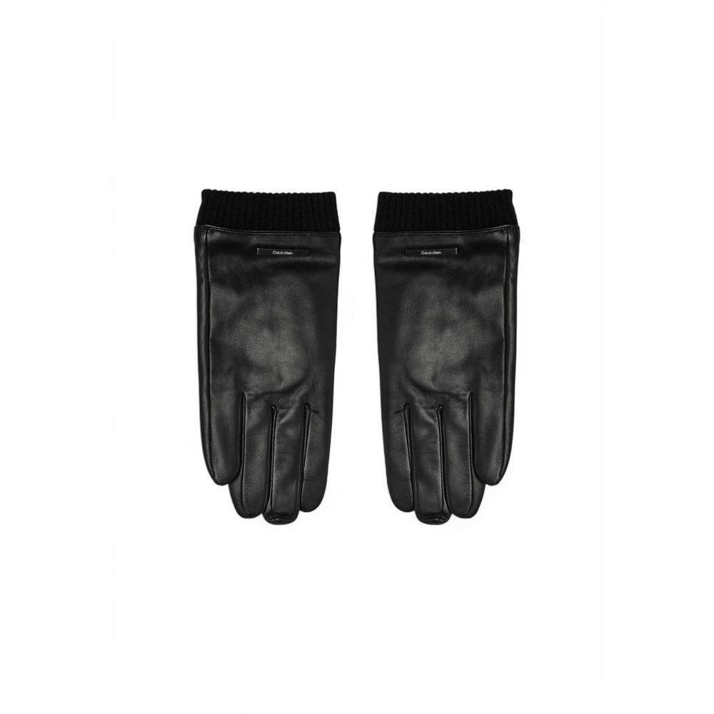 Calvin Klein Black Leather Glove CA7000001920362RO