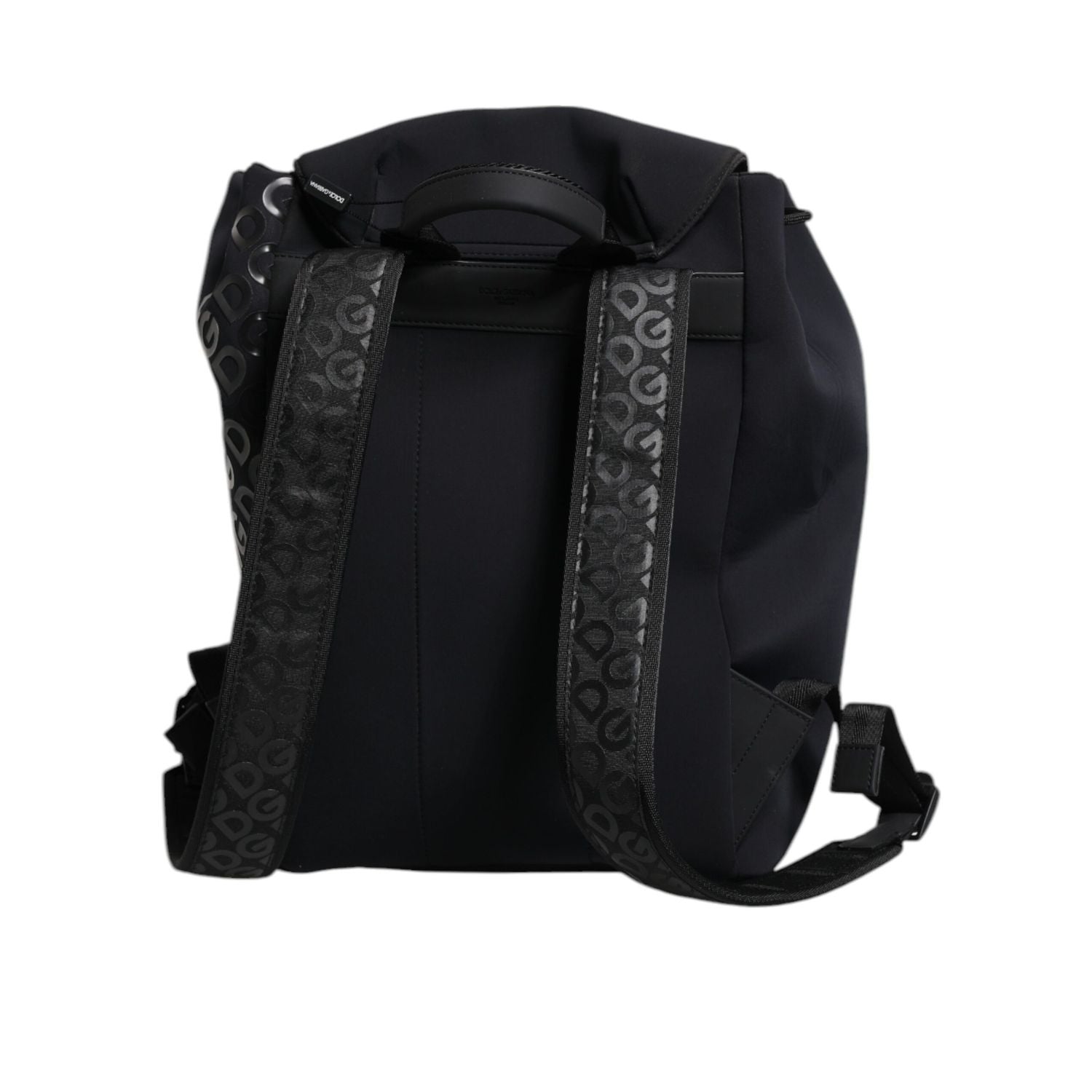 Front view with bag zipped and handles upright.