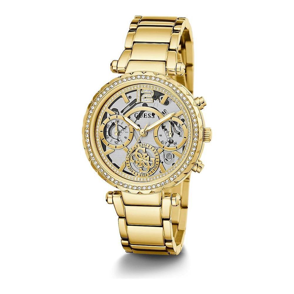 Guess Gold Stainless Steel Watch