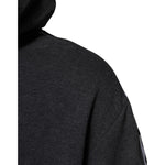 Dolce & Gabbana Melange Gray Cotton Hooded Sweatshirt Sweater