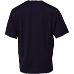 Dolce & Gabbana Navy Blue DG Logo Cotton Crew Neck T-shirt