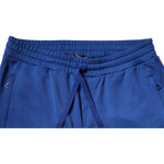 Dolce & Gabbana Blue Cotton Jogger Mid Waist Pants