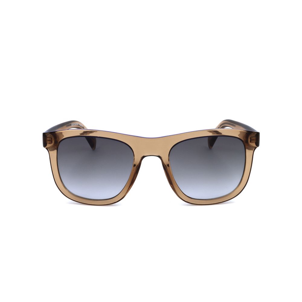 Levi's Brown Resin Sunglasses, unisex, grey lenses, category 3, model LV1023S09GB, size 53/22/145mm, stylish and durable eyewear.