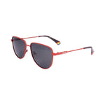 Polaroid Orange Stainless Steel Sunglasses POPLD6196SX0Z3AC