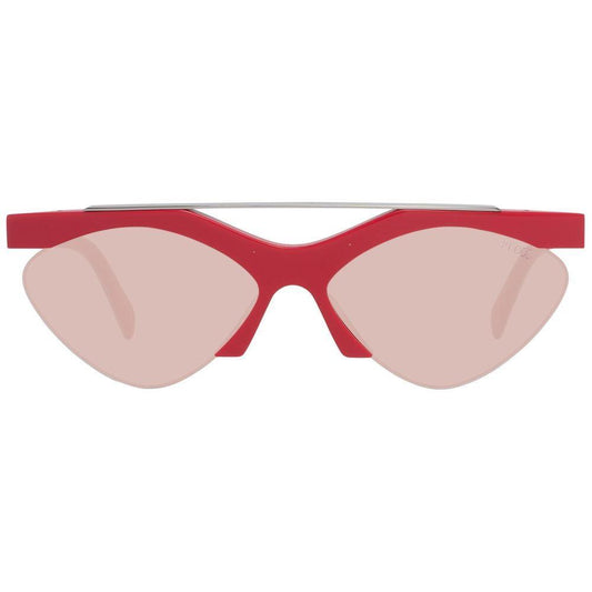 Emilio Pucci Red Metal Sunglasses EPEP01375966SAC