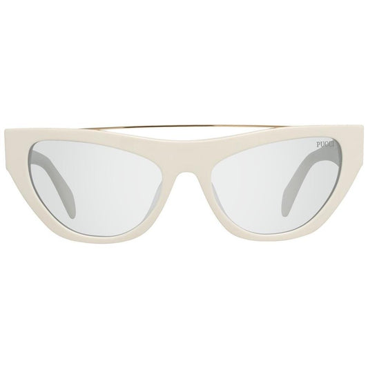 Emilio Pucci White Metal Sunglasses EPEP01115521AAC