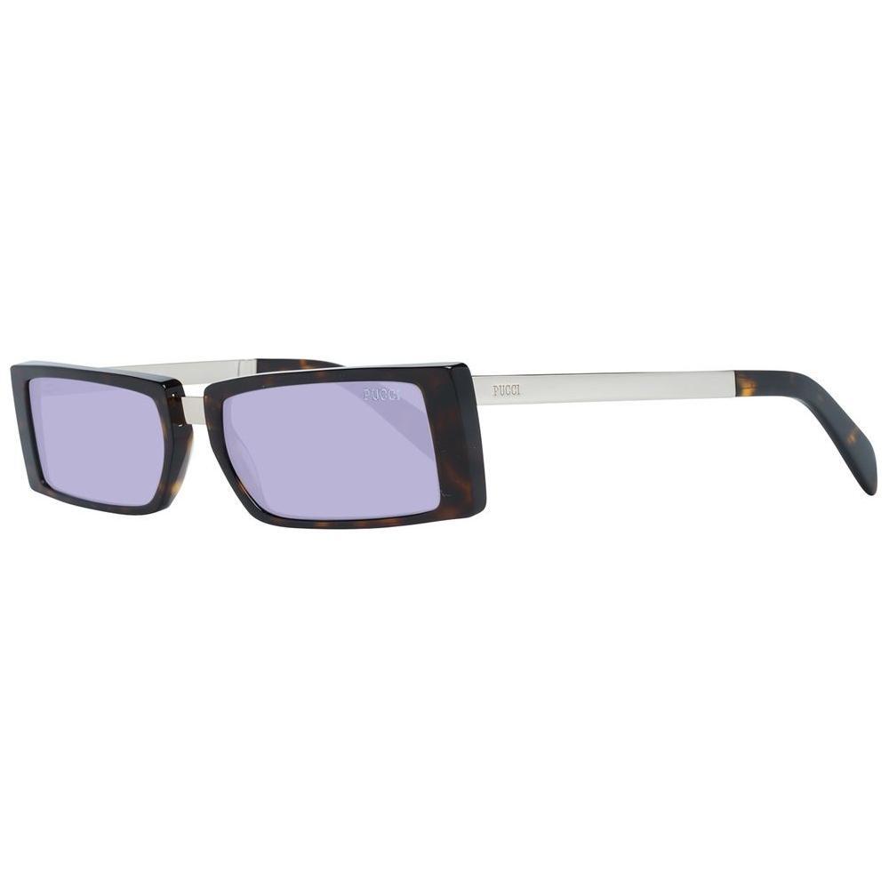 Emilio Pucci Brown Plastic Sunglasses EPEP01265352YAC