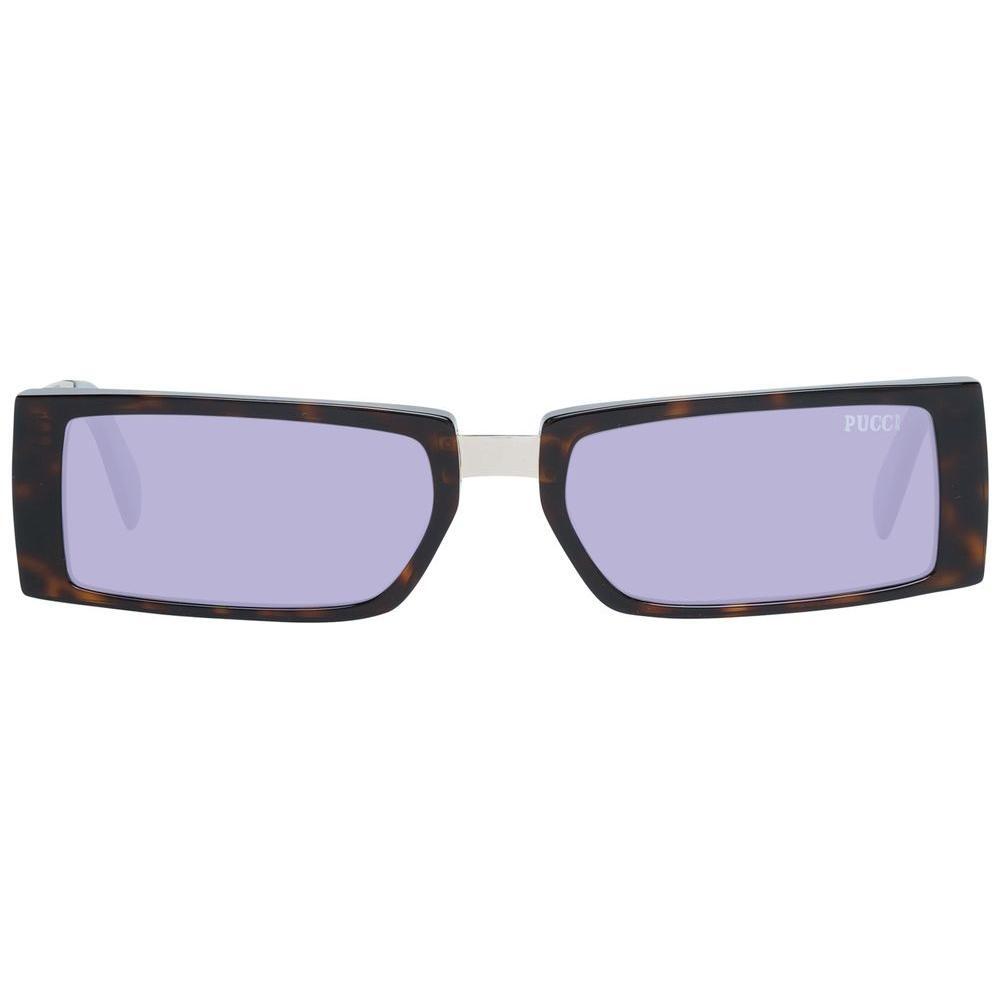 Emilio Pucci Brown Plastic Sunglasses EPEP01265352YAC