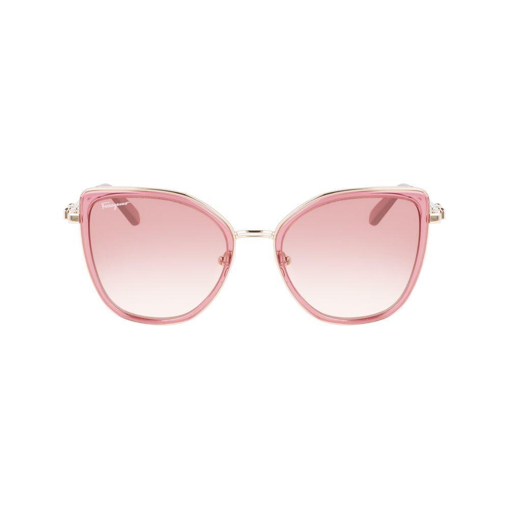 Ferragamo Multicolor Metal Sunglasses