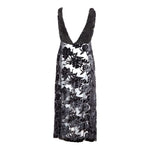 Lardini Elegant Black Viscose Dress