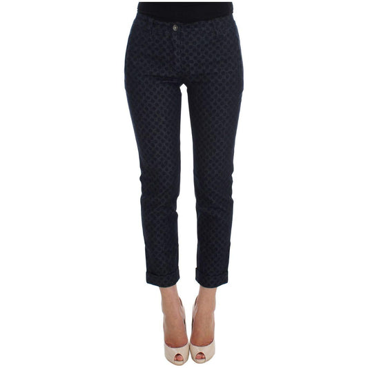 Dolce & Gabbana Polka Dotted Slim Capris Jeans SIG20019-2