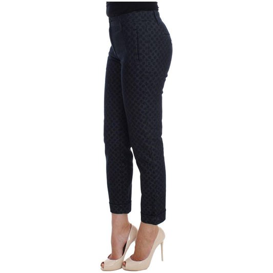 Dolce & Gabbana Polka Dotted Slim Capris Jeans SIG20019-2