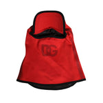 Dolce & Gabbana Red Logo Polyester Wide Brim Balaclava Hat HAT9742