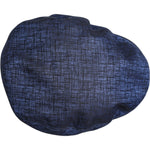 Dolce & Gabbana Blue Cotton Stretch Newsboy Hat