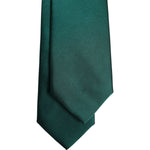 Dolce & Gabbana Green Solid Cotton Adjustable Necktie Tie