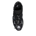 Dolce & Gabbana Black Mesh Sorrento Trekking Sneakers Shoes MV7153#2-38.5