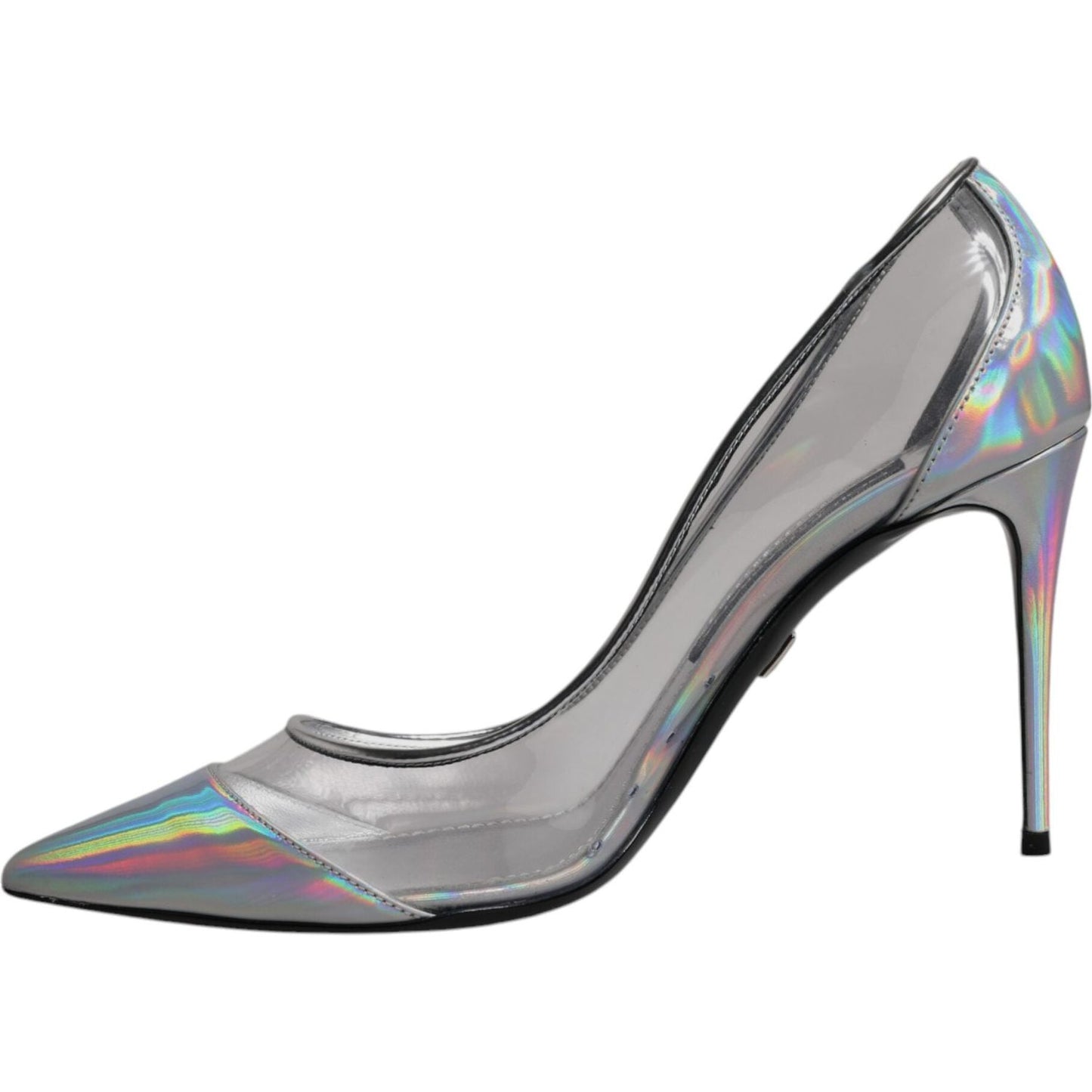 Dolce & Gabbana Multicolor Iridescent Pointed Toe Pumps Shoes