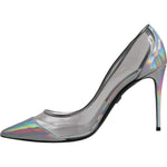 Dolce & Gabbana Multicolor Iridescent Pointed Toe Pumps Shoes