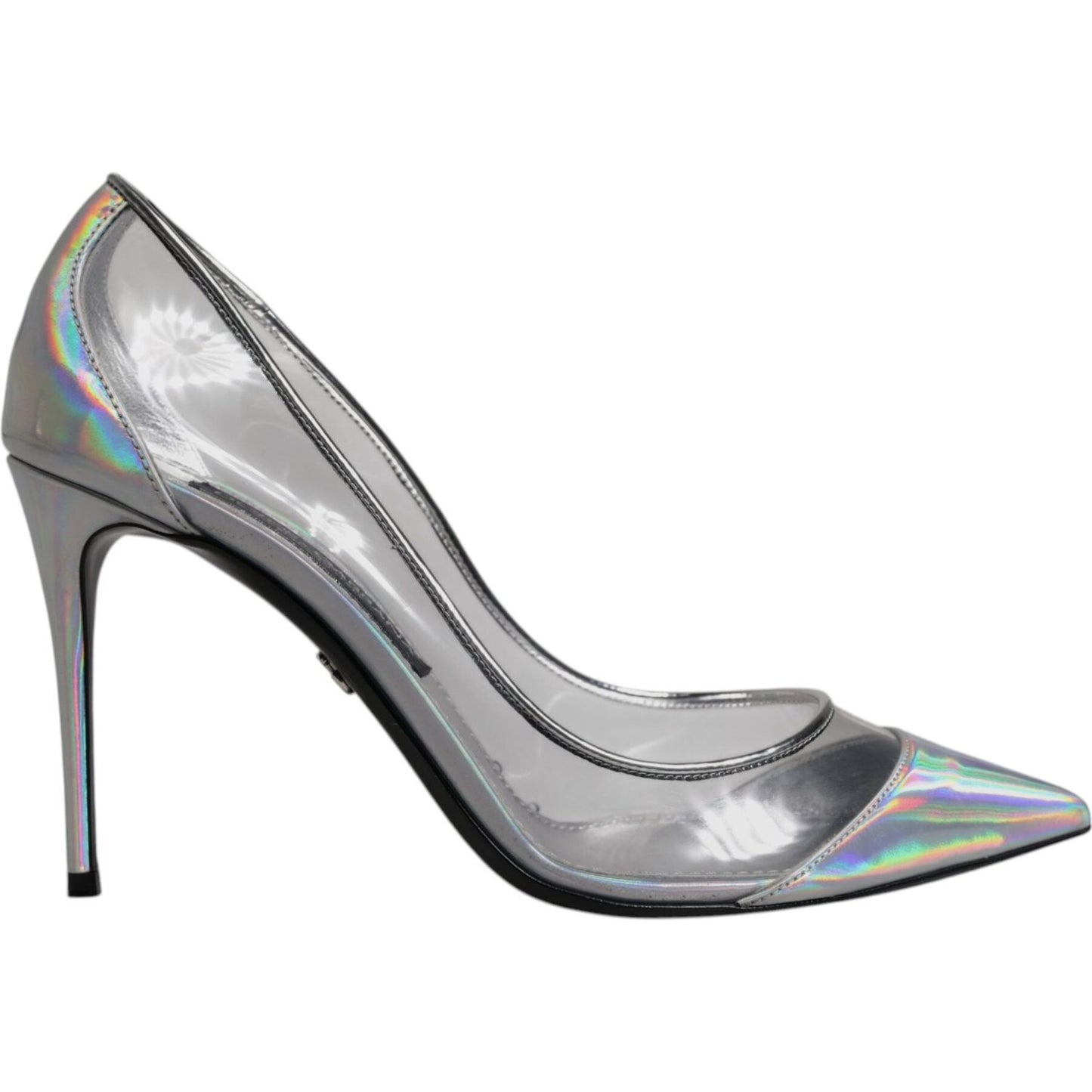 Dolce & Gabbana Multicolor Iridescent Pointed Toe Pumps Shoes