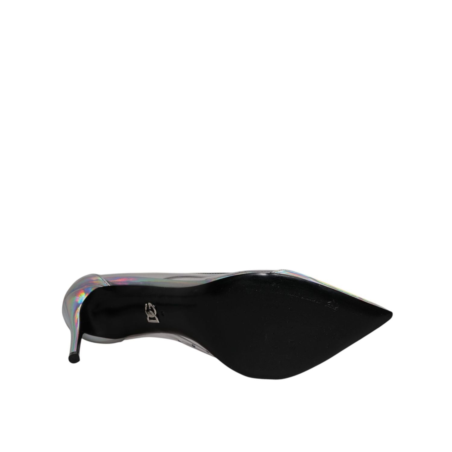 Dolce & Gabbana Multicolor Iridescent Pointed Toe Pumps Shoes