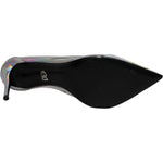 Dolce & Gabbana Multicolor Iridescent Pointed Toe Pumps Shoes