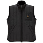 Refrigiwear Black Polyester Men's Quilted Vest
