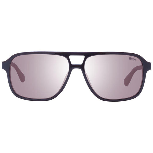 BMW Burgundy Men Sunglasses
