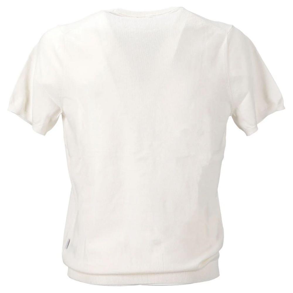 People Of Shibuya White Cotton Polo Shirt