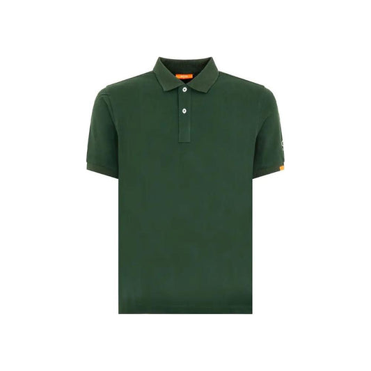 Suns Green Cotton Polo Shirt